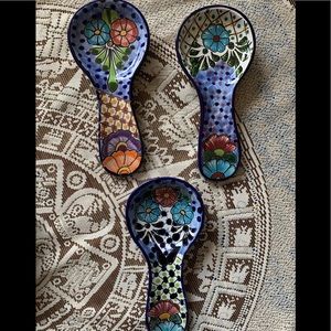 Spoon Rests- Talavera Castillo Authentic Mexican